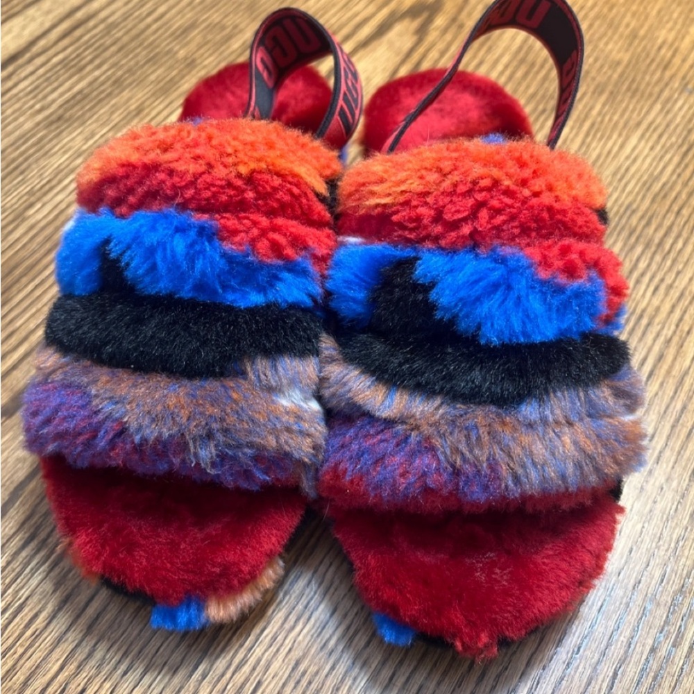 UGG Fluff Yeah Slippers. Multicoloured.